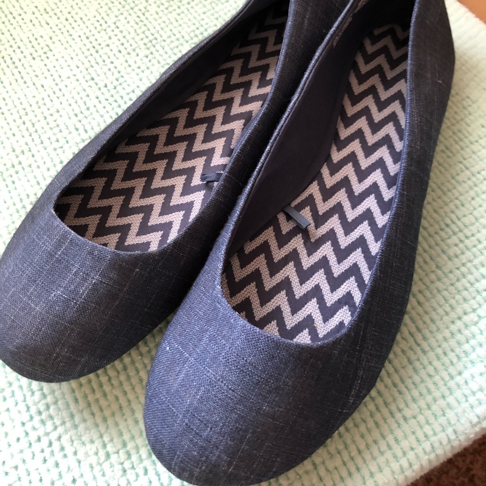 Blue Flats (Women) Size 9 1/2